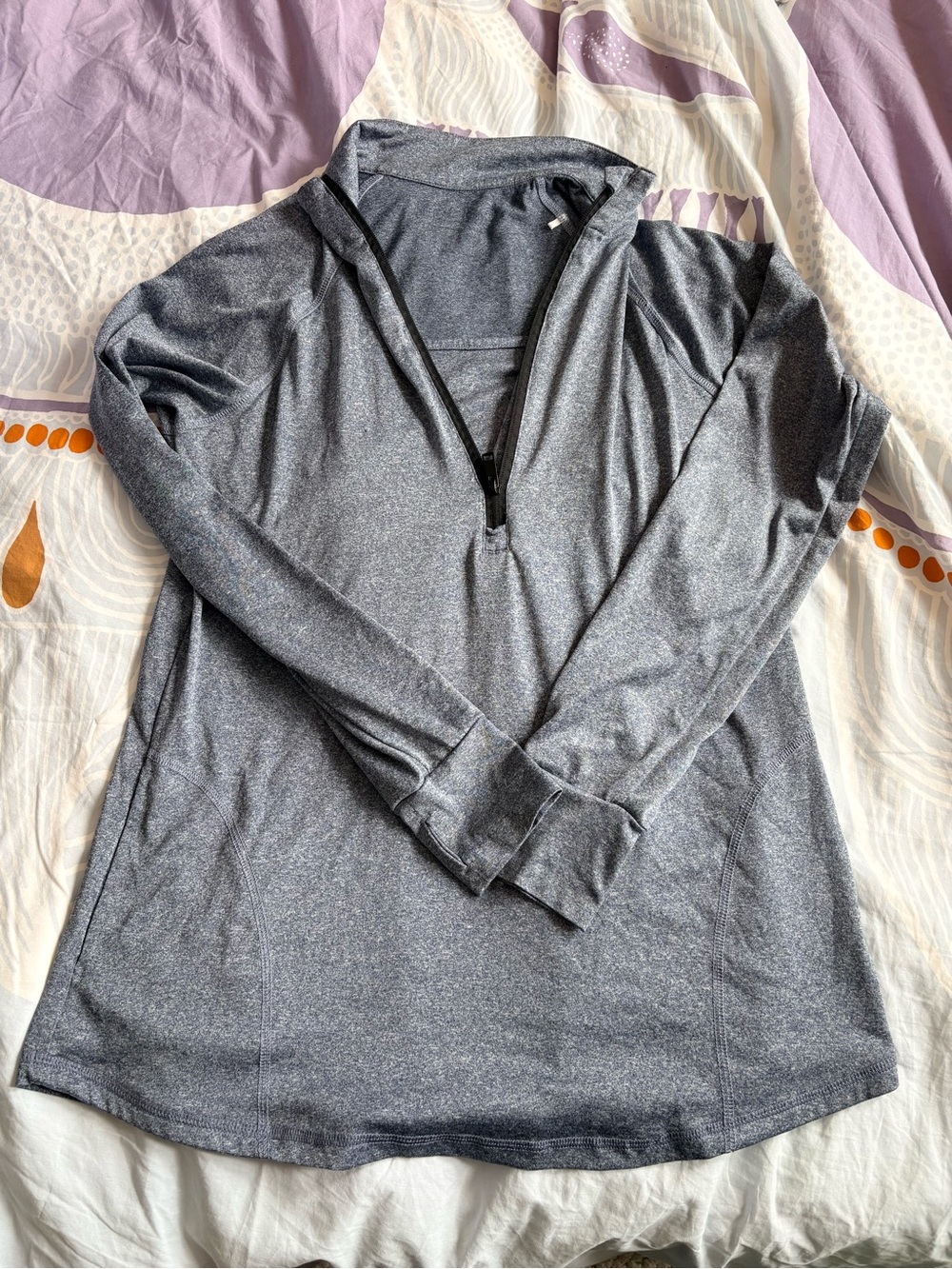 Latched Mama Athletic Quarter-Zip Active Nursing Top
